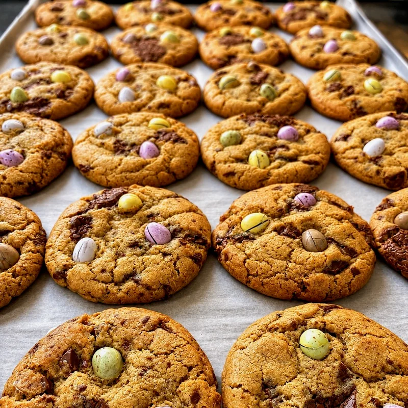 Freshly baked chocolate cookies from Wedges Bakery