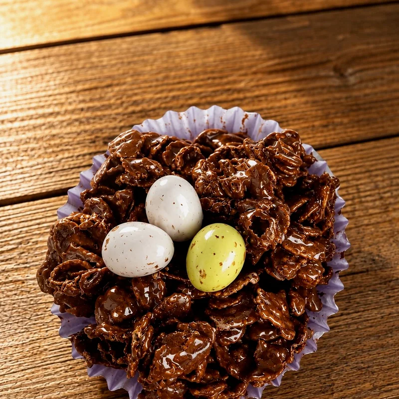 Chocolate cornflake cake from Wedges Bakery