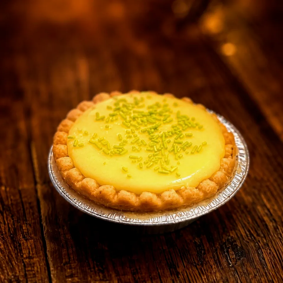 Pineapple cream tart from Wedges Bakery
