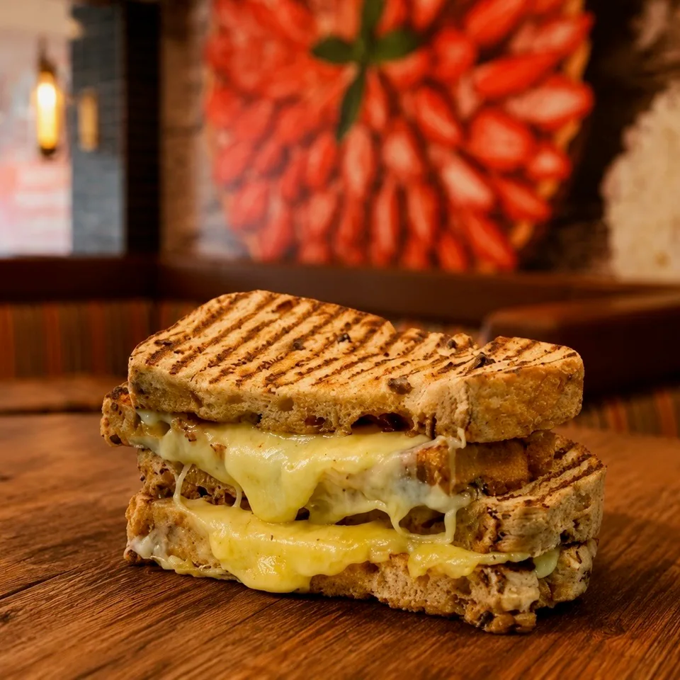 Wedges Bakery cheese toastie